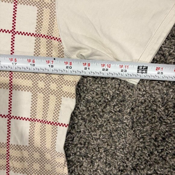 Burberry Men's Cream and White T-shirt - Picture 2 of 5